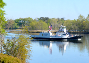 Electric ferry in Alabama