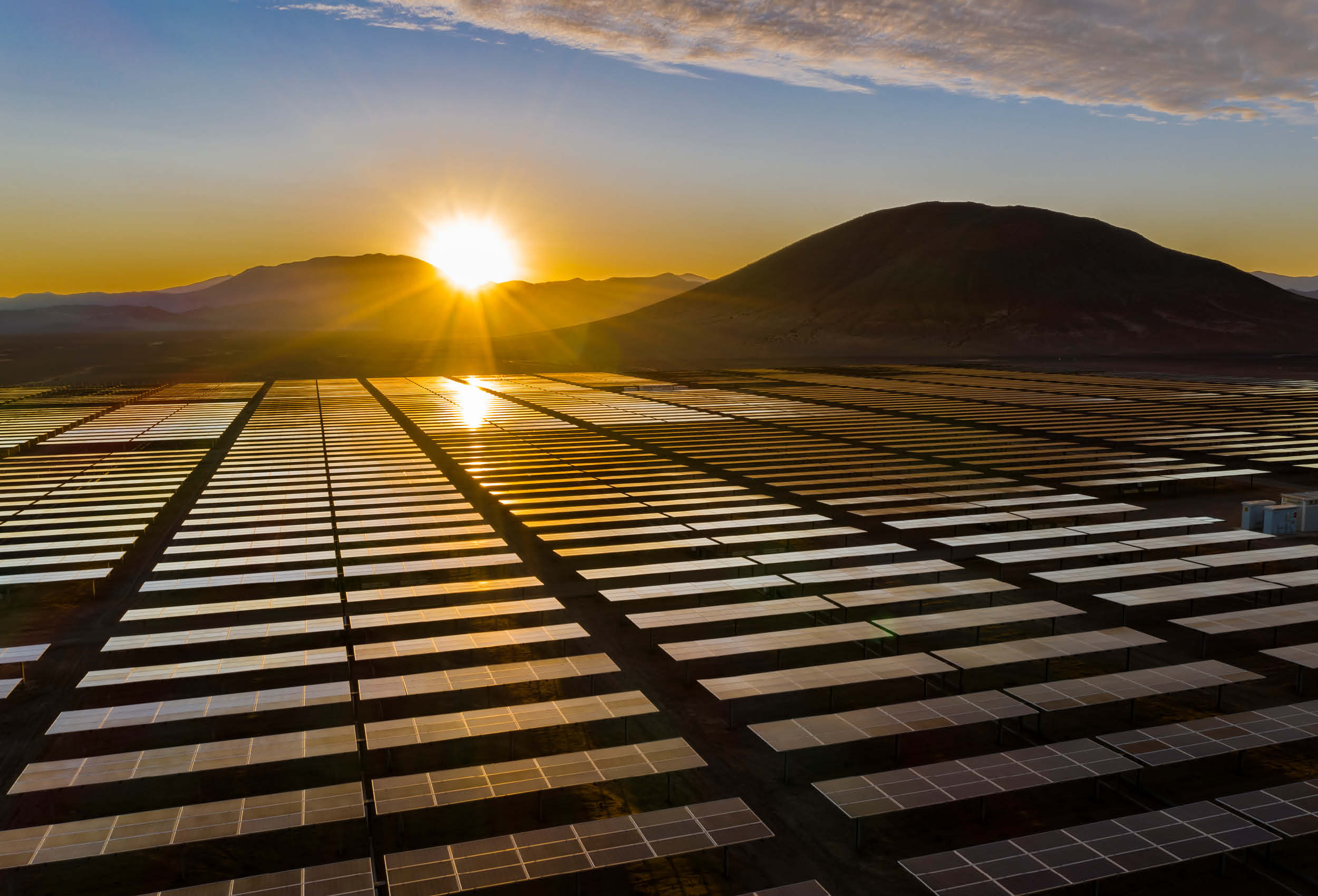 Image of solar field.