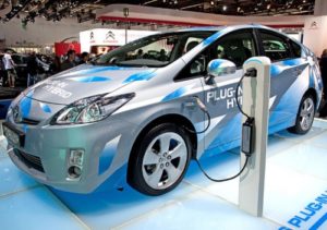 Plug-in hybrid car