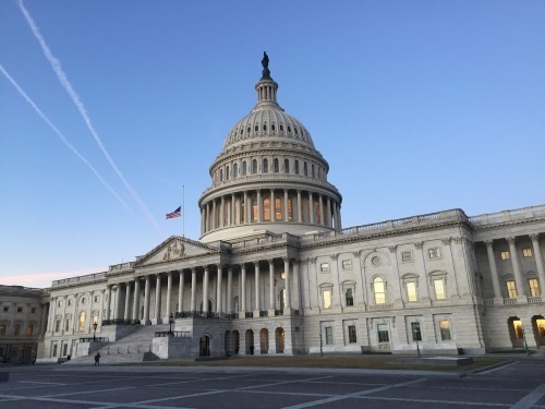 The U.S. Capitol.